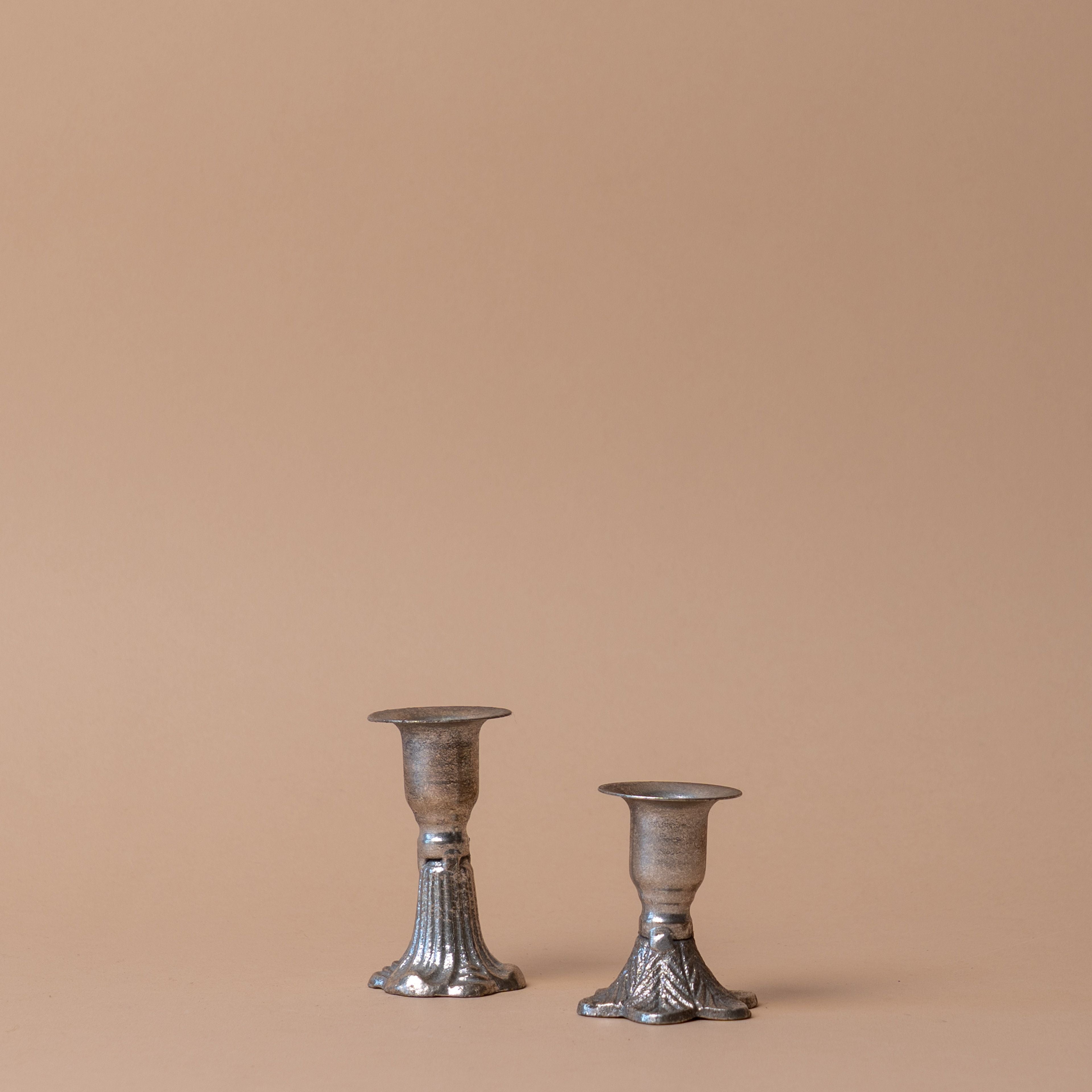 Cast Iron Candle Holder