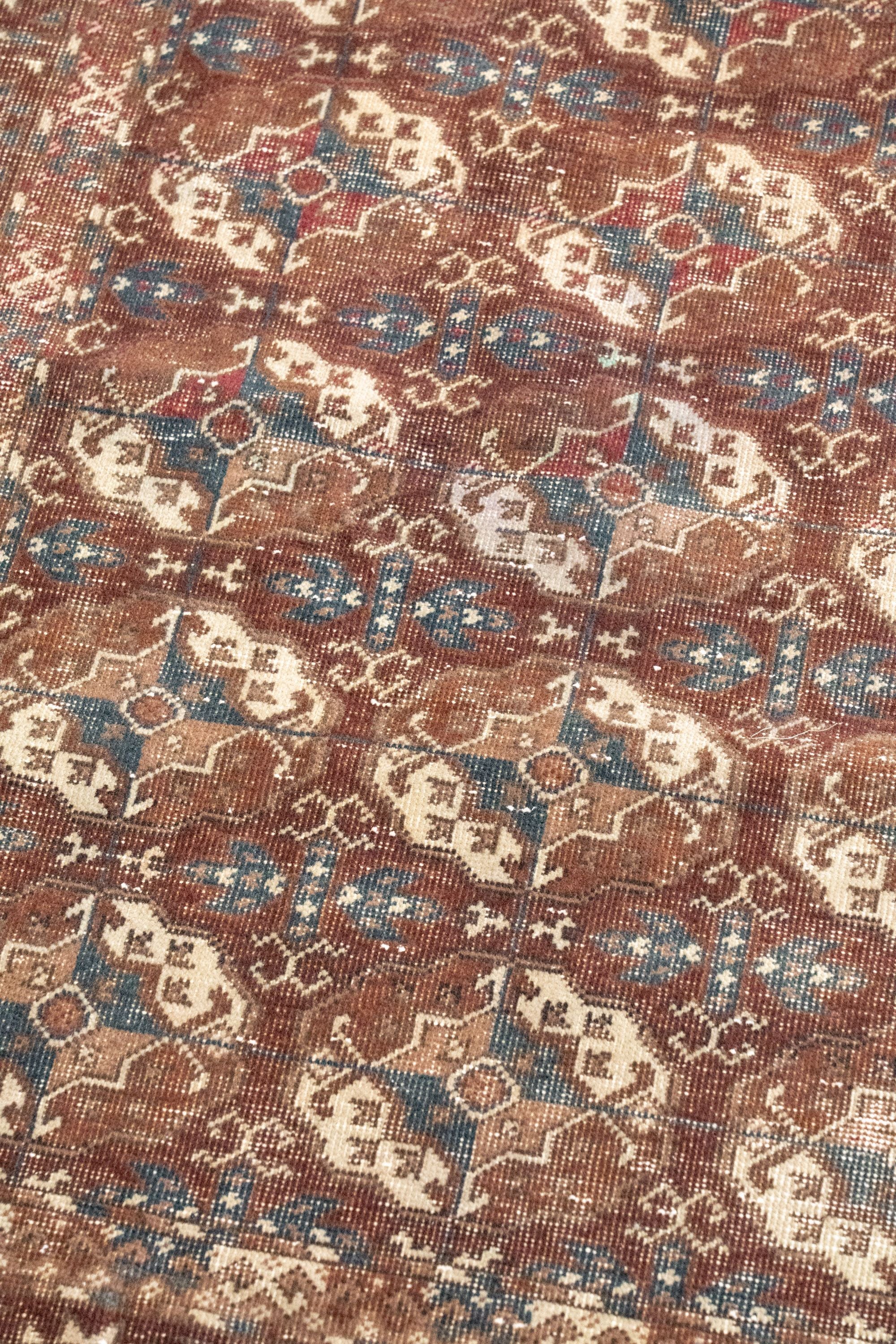 Vintage Turkish Oushak 9'4" x 7'2" VINTAGE - rug Rug & Weave Rugs