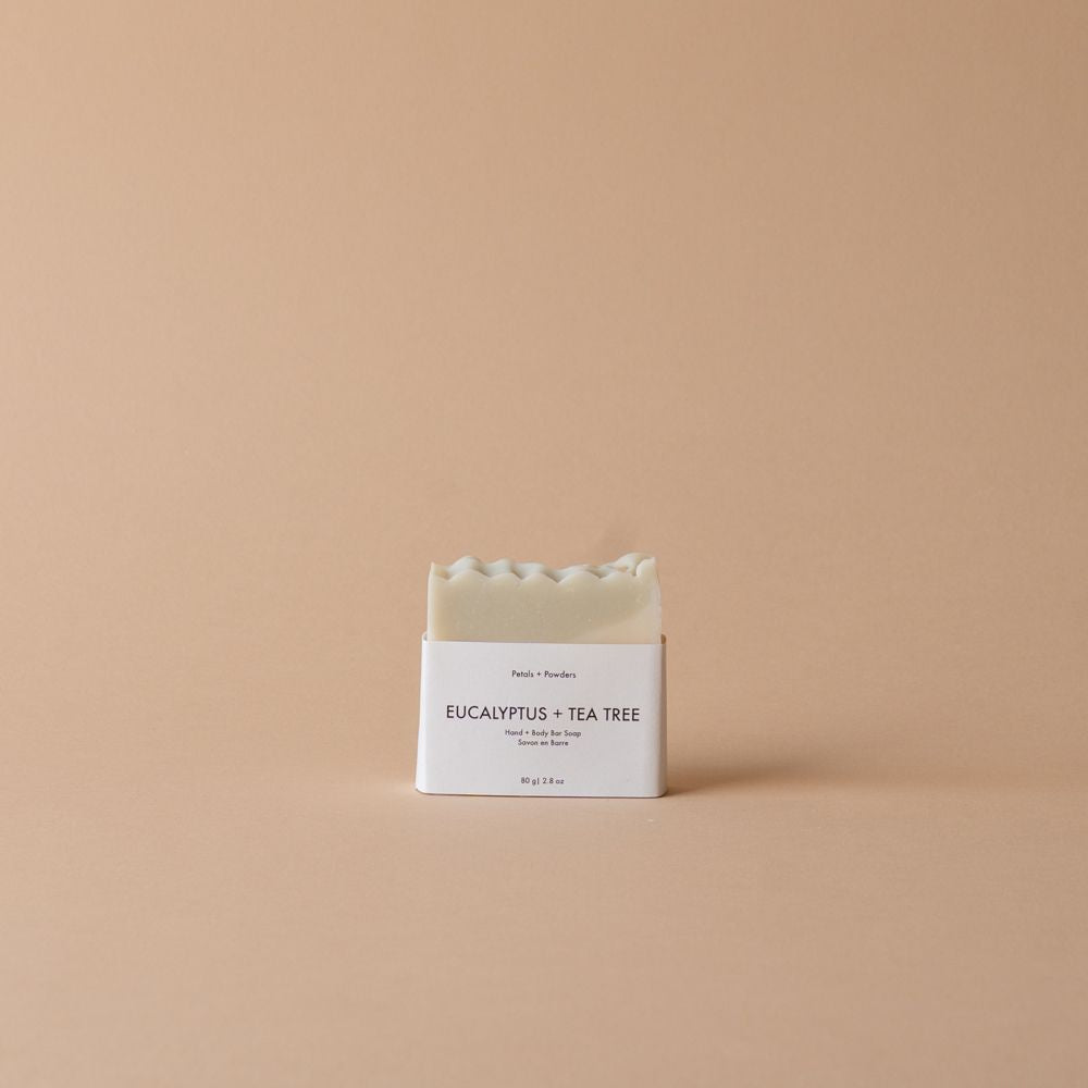 Eucalyptus & Tea Tree Soap bar soap Petals + Powders