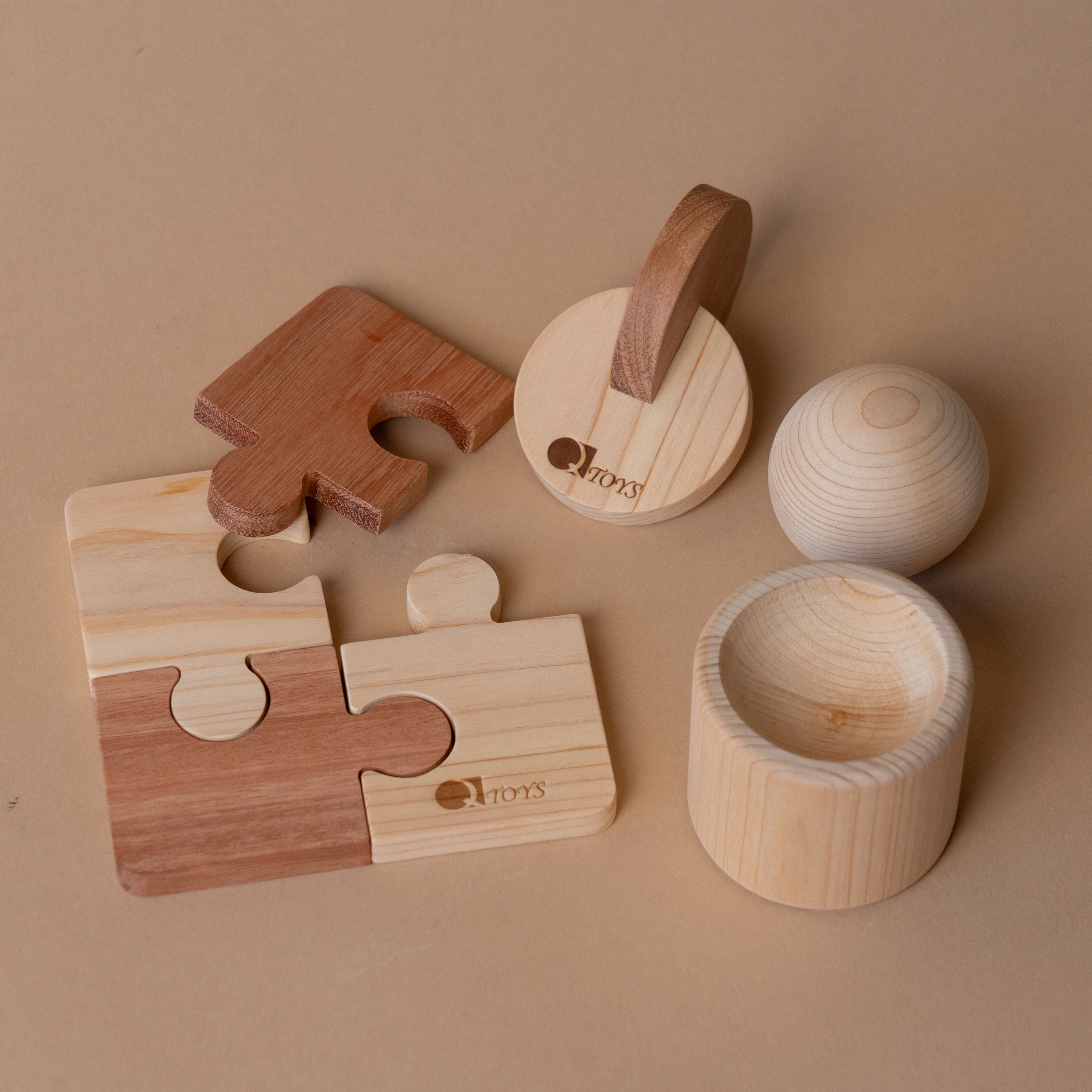 Wooden Starter Play Set FINNBIRD - toy QToysUSA (Faire)
