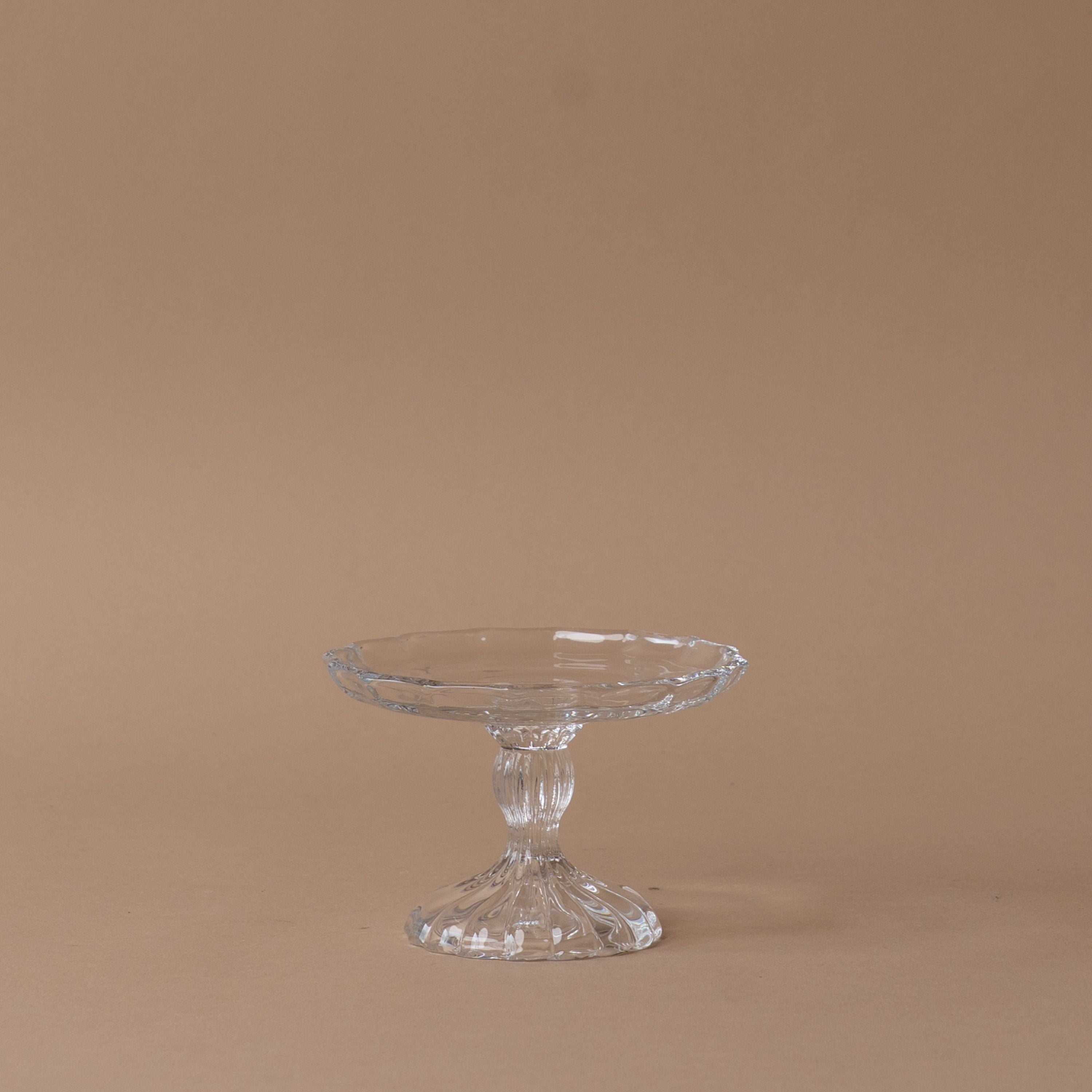 Embossed Glass Pedestal pedestal Abbott Collection