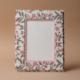 Floral Block Print Frame