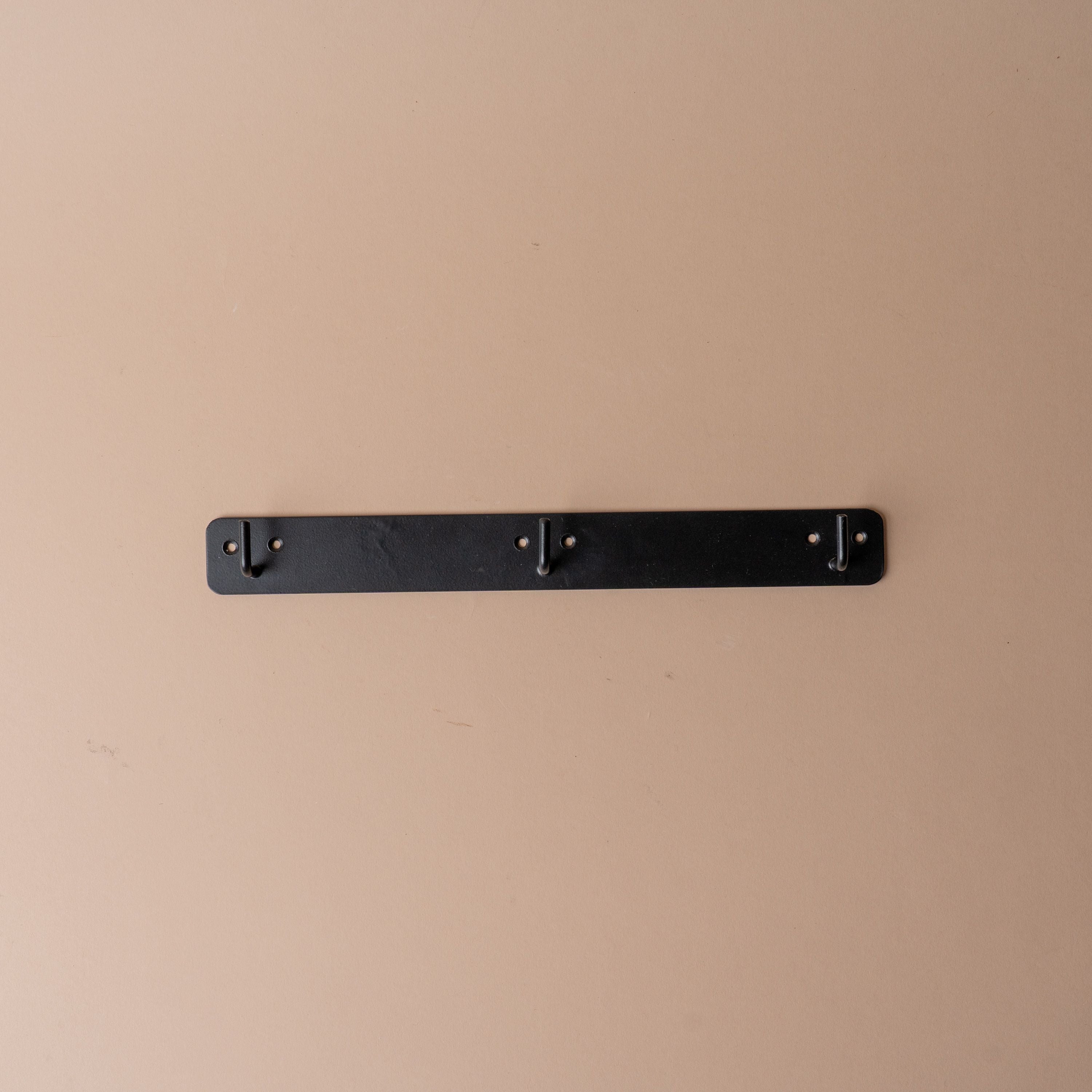 Plated Triple Wall Hook wall hook Fog Linen Work Iron Plate Triple Wall Hook
