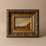 "Siesta" Framed Vintage Painting - Rug & Weave