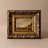 "Siesta" Framed Vintage Painting - Rug & Weave