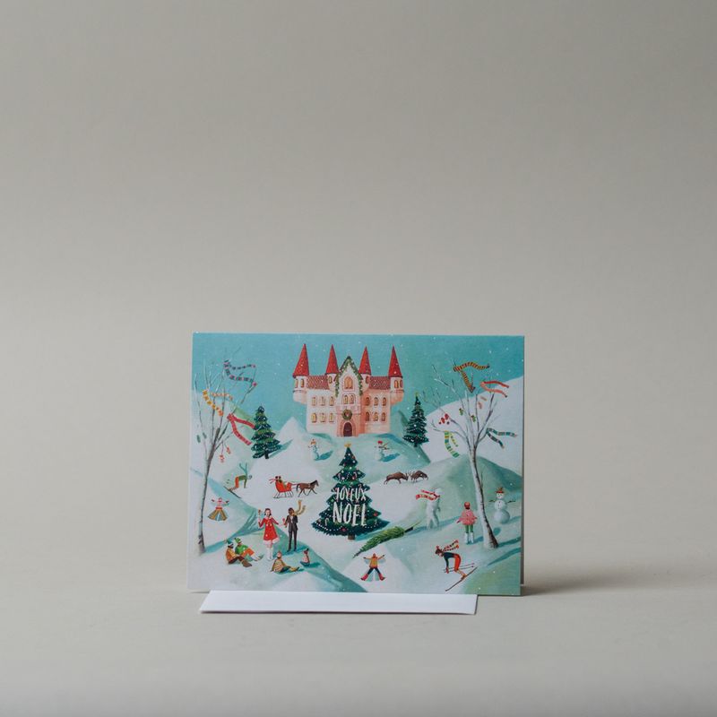 Joyeux Tree Holiday Card CHRISTMAS 2026 Janet Hill Studio (Faire)