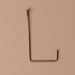 Handmade Brass Single Hook wall hook Fog Linen Work Medium