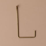 Handmade Brass Single Hook wall hook Fog Linen Work Medium