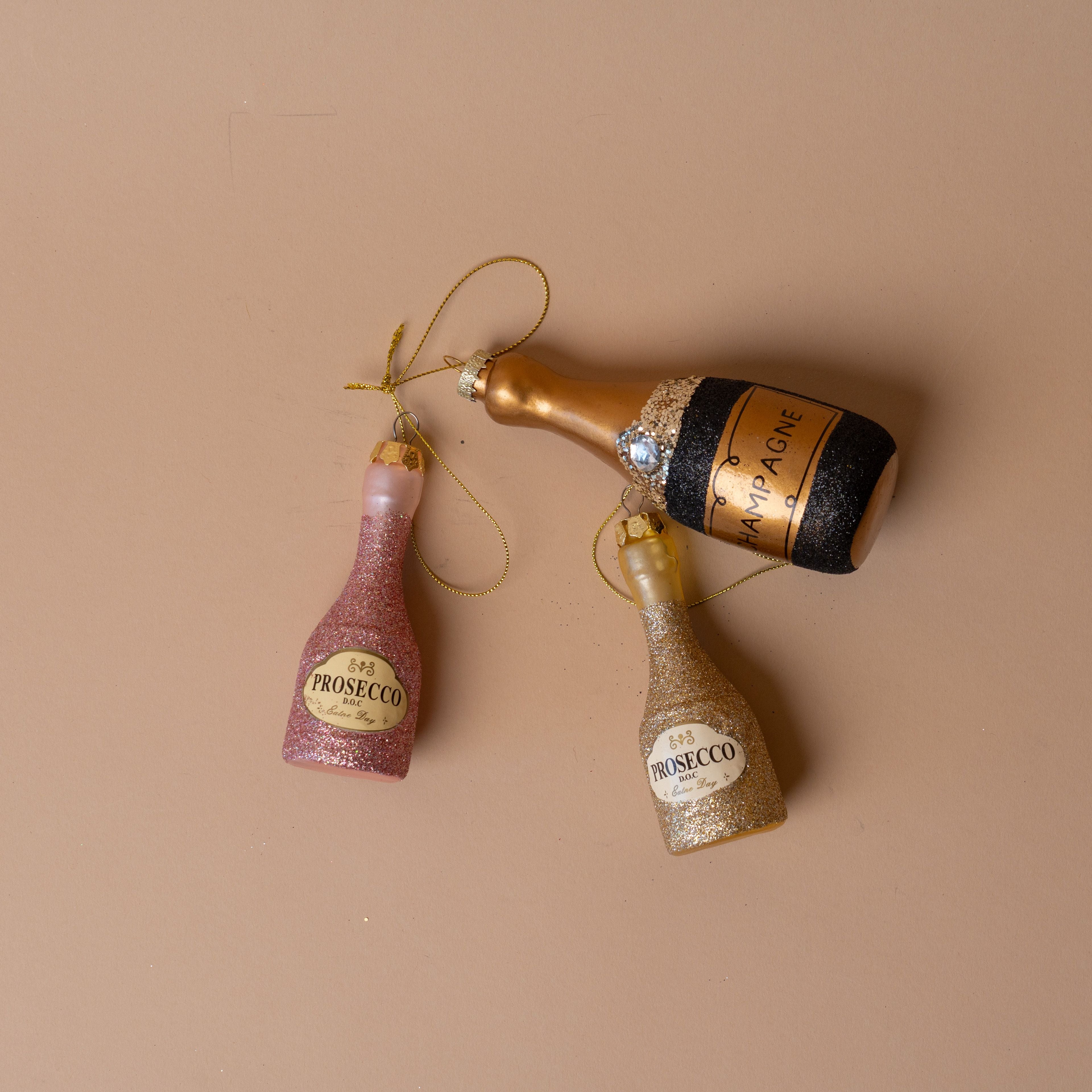 Glass Bottle Ornament