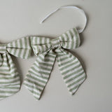 Fabric Bow Garland