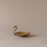 Brass Swan Trinket Dish - Rug & Weave