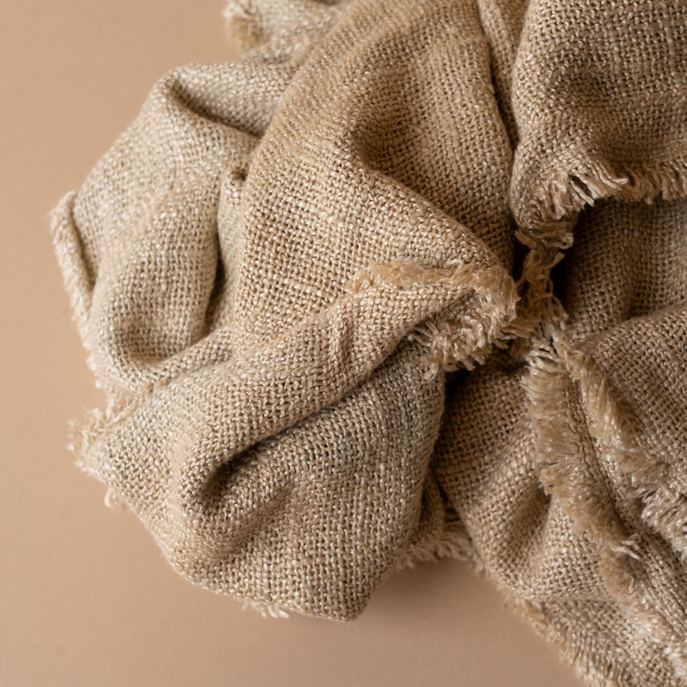 Woven Linen Table Runner table runner Indaba