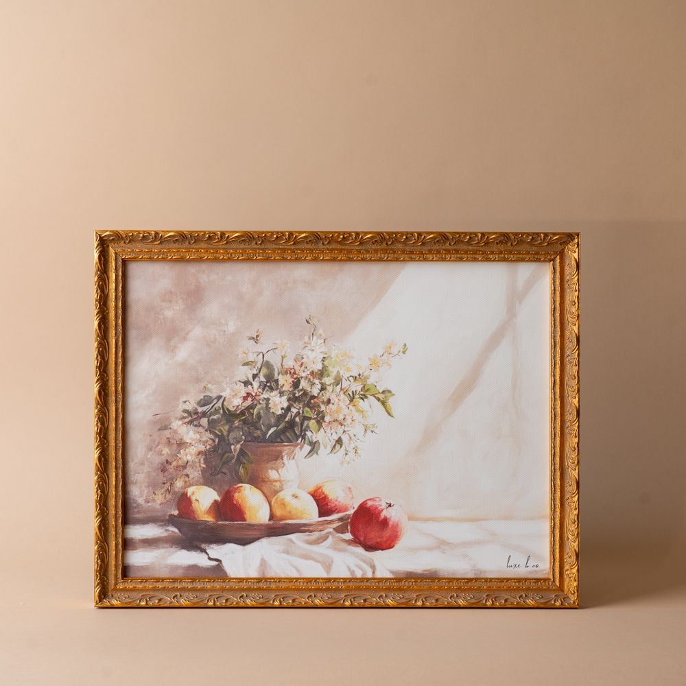 "Spring Apple" Framed Vintage Art Print ARTWORK - print Luxe B Co (Faire)