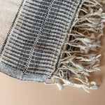 Multi Stripe Bath Towel with Twisted Tassels bath towel Pokoloko