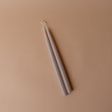 Classic 12" Taper Candles candle set Old Country Design (ShopZio) Flax