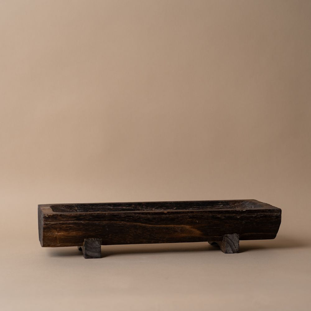 Wood Carved Riser riser Bacon Basketware (Faire)