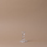 Moulded Glass Candle Holder candle holder Indaba Clear Glass
