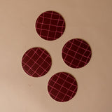 Grid Pattern Coaster Set coaster set One & Only Paper (Faire)