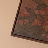 "Pink Roses" Framed Canvas