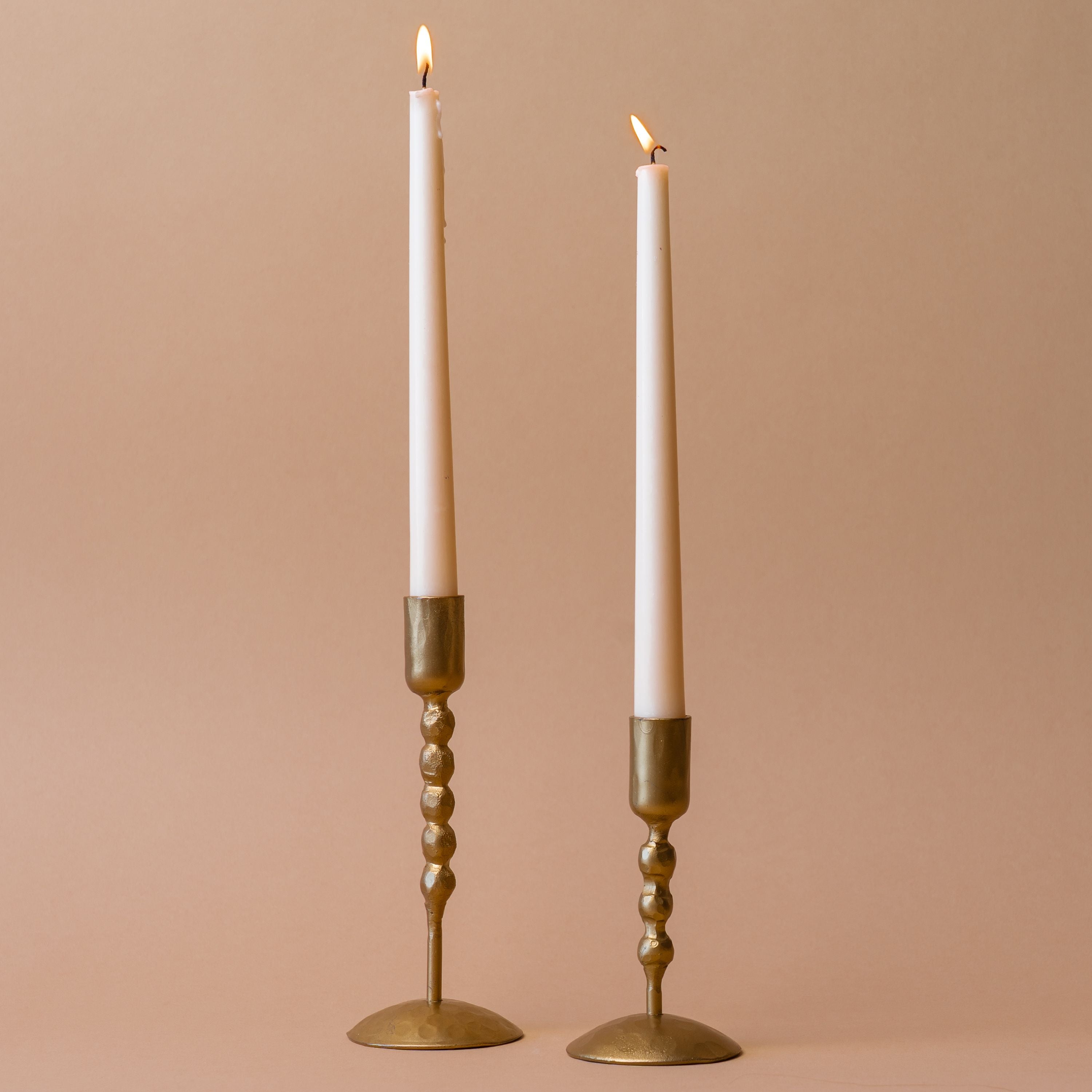 Taper Candle Holders with Bauble Detail candle holder Creative Co-op (DYA)