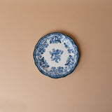 Blue Faustine Floral Plate