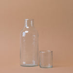 Handblown Hammered Carafe with Lid carafe Acacia Creations (Faire)