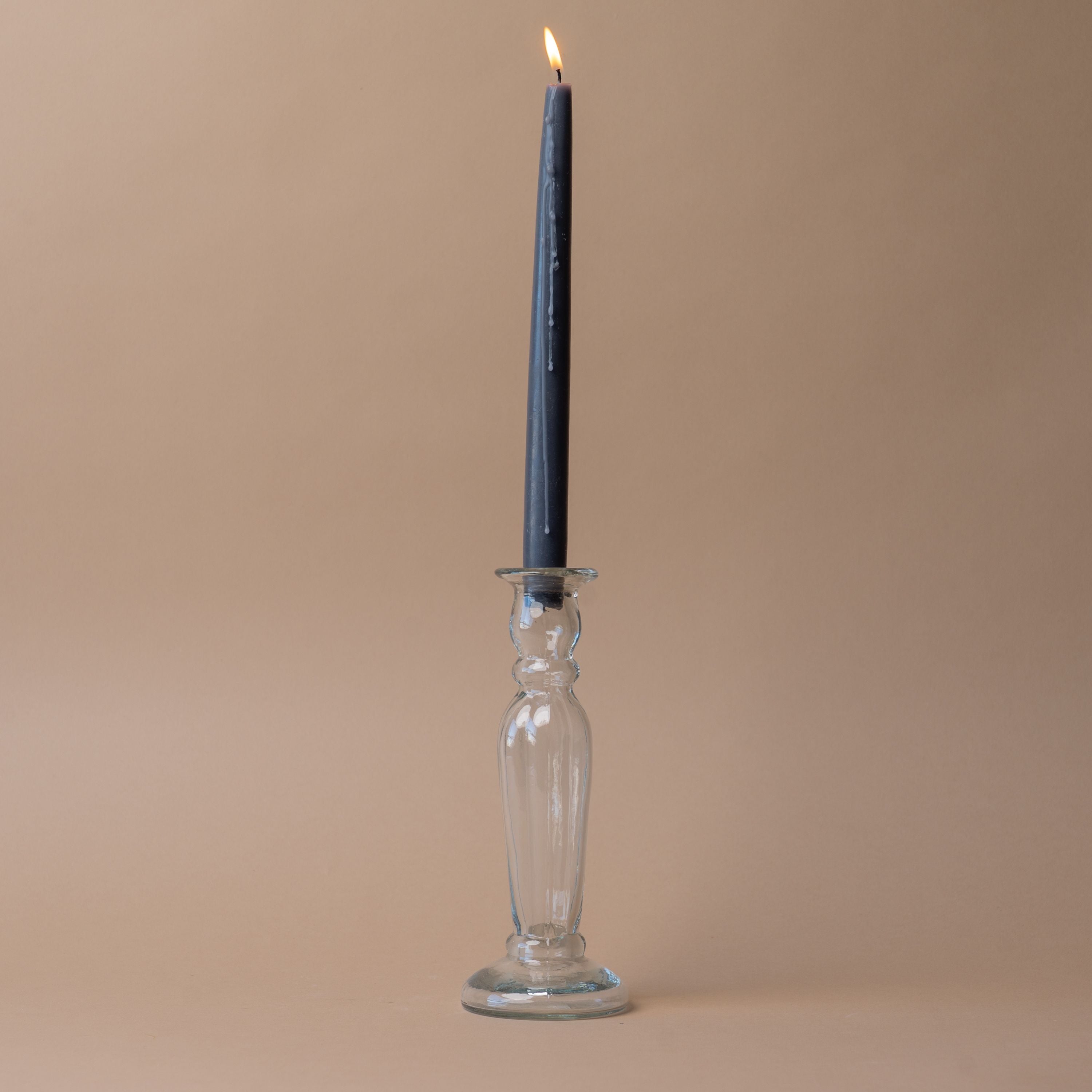 Handblown Glass Candle Holder candle holder Indaba