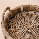 Roll Top Rattan Tray tray Bacon Basketware (Faire)