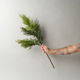 Faux White Cedar Spray