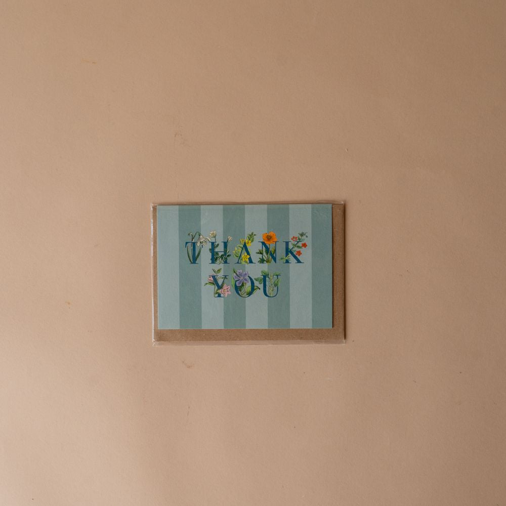Wildflowers Thank You Card