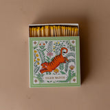 Decorative Safety Matches - Green matches Archivist Gallery (Faire) Floral Tiger