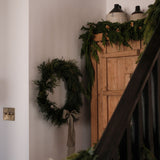 Faux Spruce & Cedar Wreath