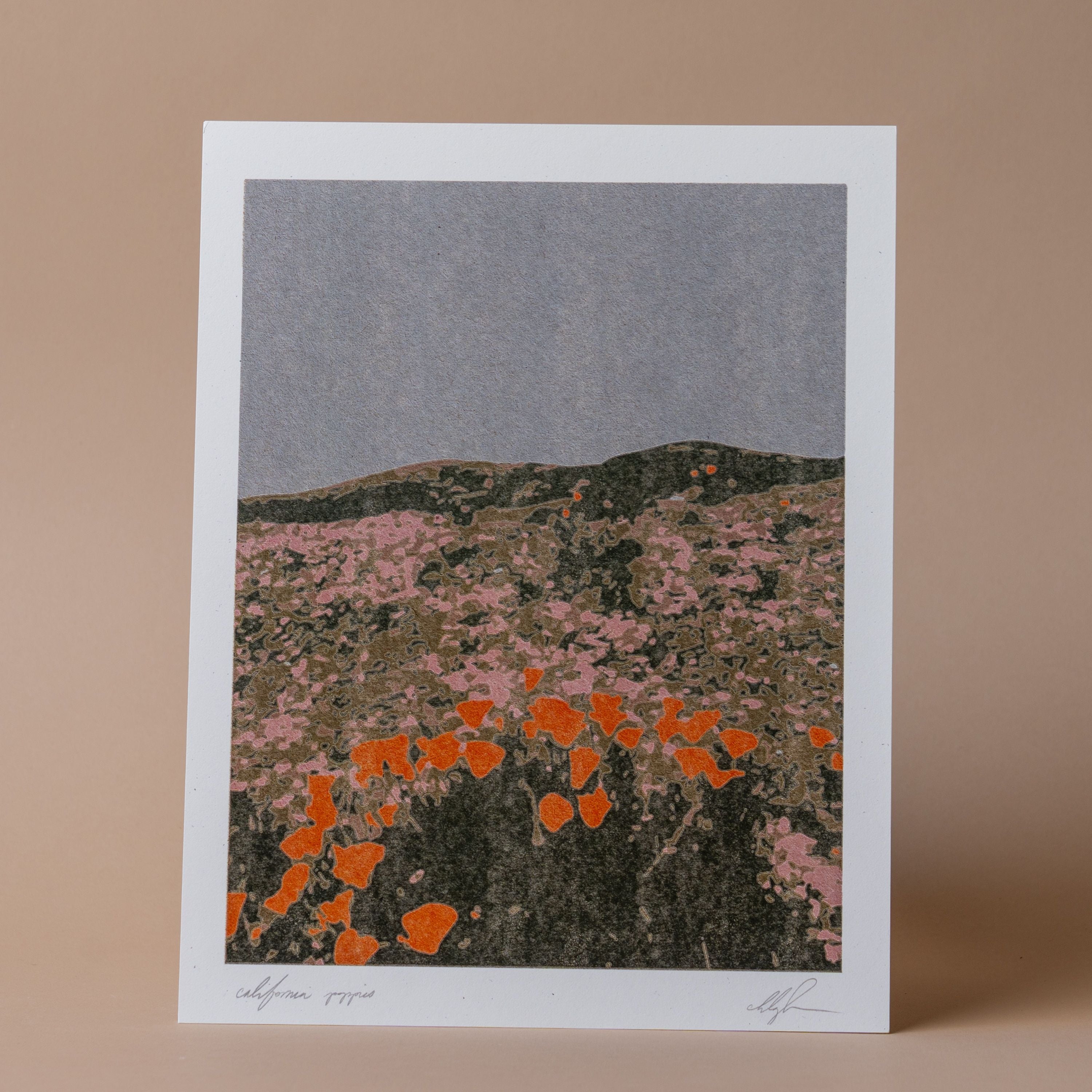 "California Poppies" by Cocoshalom ARTWORK - print Cocoshalom (Faire)