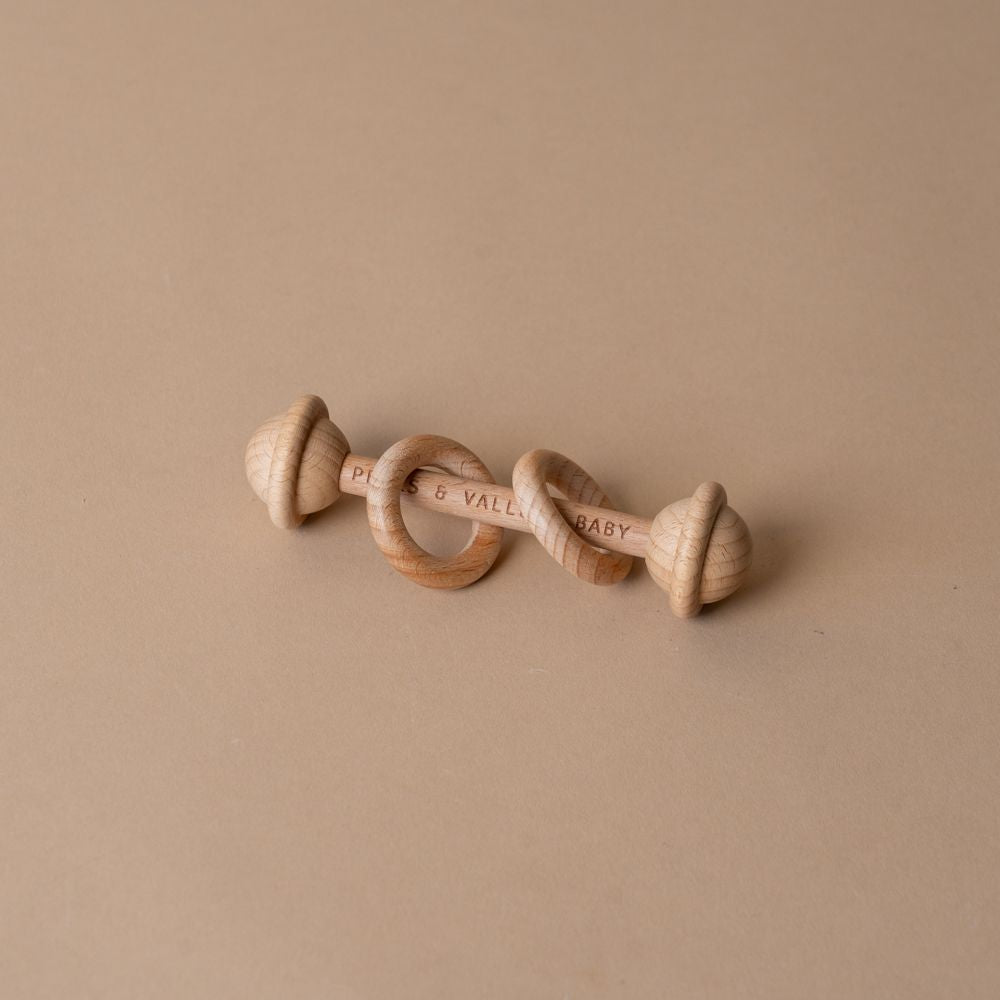 Wooden Rattle - Rug & Weave