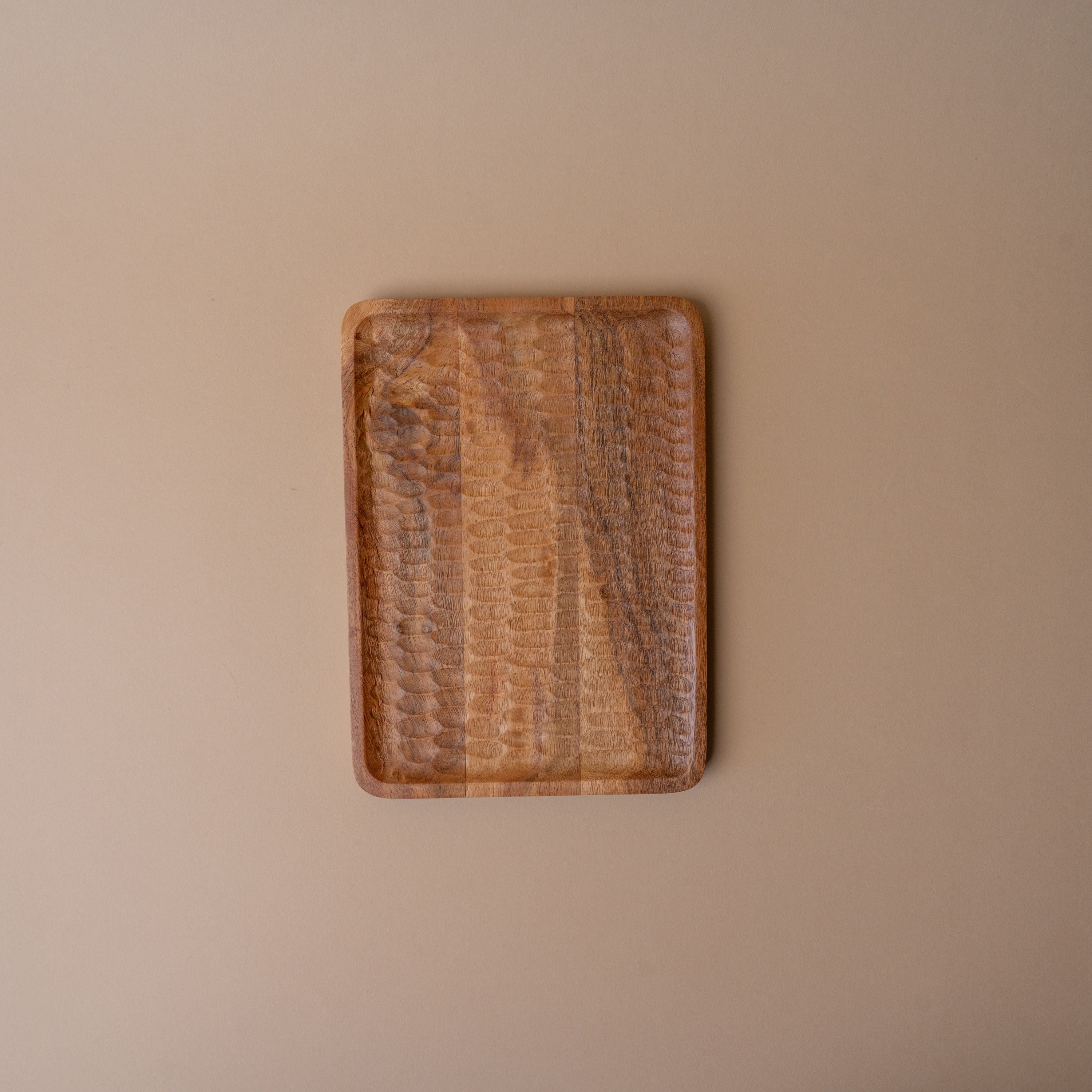 Hand Carved Acacia Tray tray Indaba Medium