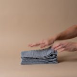 Blue Stripe Double Cloth Napkin - Rug & Weave