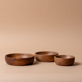 Acacia Wood Mini Dish Set dish Indaba