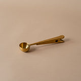 Gold Finish Coffee Scoop - Rug & Weave