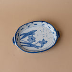Floral Stoneware Baker baking dish Creative Co-op (DYA) No. 3