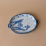 Floral Stoneware Baker baking dish Creative Co-op (DYA) No. 3