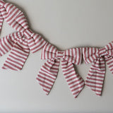 Fabric Bow Garland