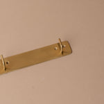 Plated Triple Wall Hook wall hook Fog Linen Work