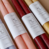 Classic Beeswax Taper Candles candle Mo&Co Home (Faire)