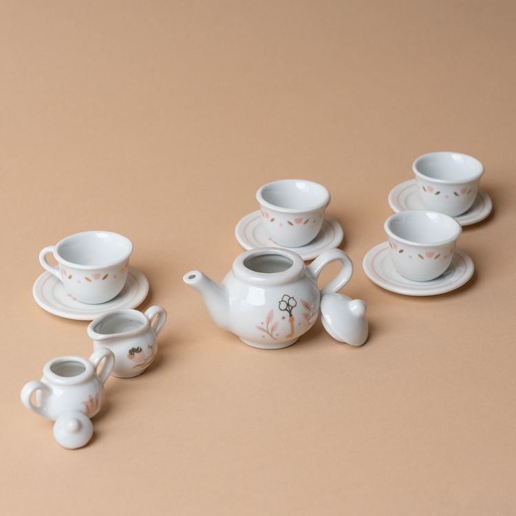 Porcelain Tea Set FINNBIRD - tea set FIRE THE IMAGINATION