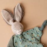 Sage Pattern Rabbit Cuddle Toy