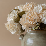 Faux Ivory Hydrangea Stem - Rug & Weave