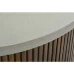 Kindred Fossil Coffee Table 4 - a - FURNITURE - Coffee Table - Round Rowe Furniture