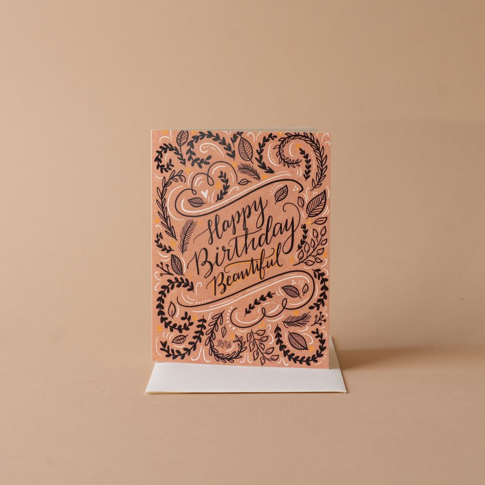 Happy Birthday Beautiful Card