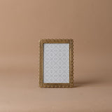 Antiqued Rectangle Floral Frame picture frame Chehoma USA (Faire)
