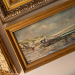 "Washed Ashore" Framed Vintage Painting - Rug & Weave